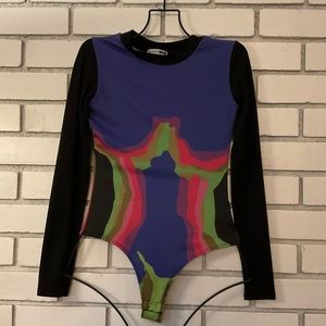 “Too hot for you Long sleeve bodysuit” XS